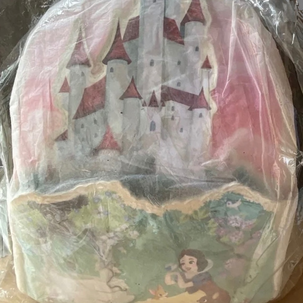 LOUNGEFLY DISNEY SNOW WHITE CASTLE BACKPACK NWT  RETIRED